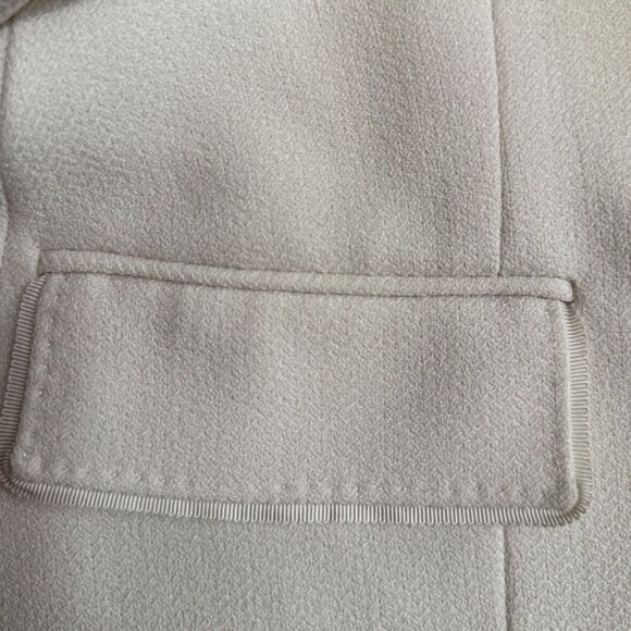 Anne Klein Off White Blazer Size 4P - Picture 7 of 16